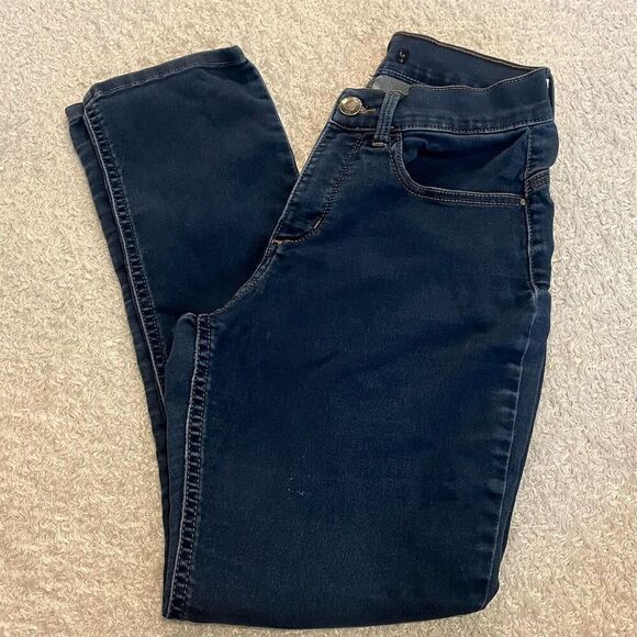 Lee Denim - Lee Women's Blue Skinny Jeans Size 6 Short Classic 5-Pocket Design